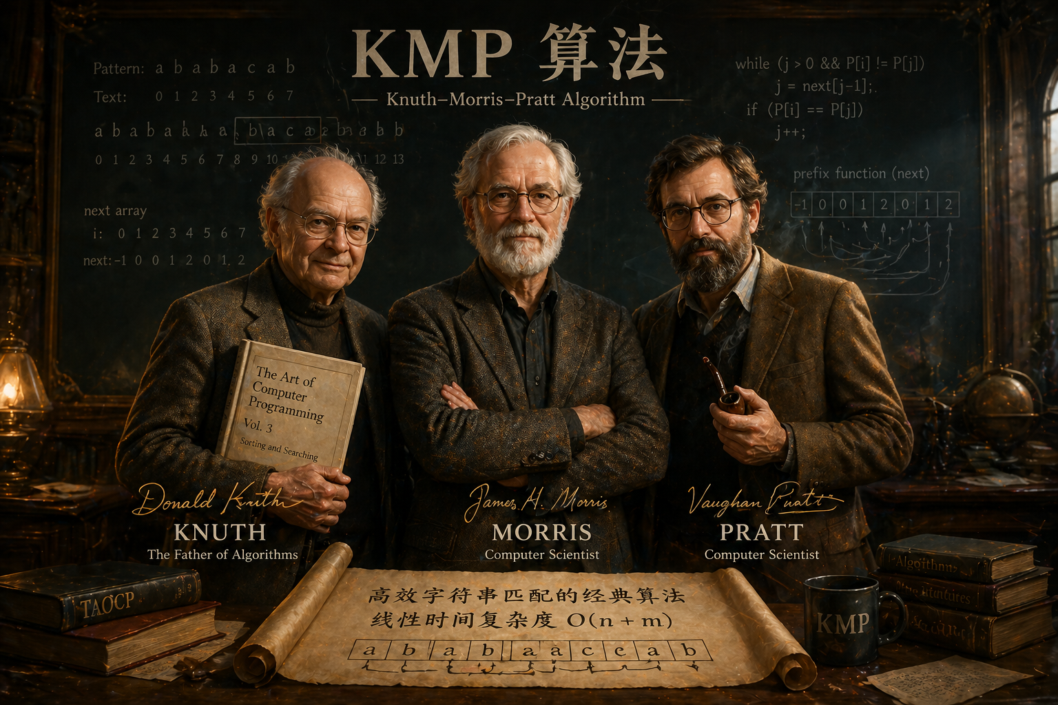 KMP-(Knuth-Morris-Pratt)